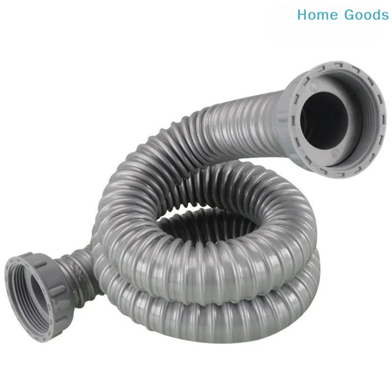 preferredUniversal Double Head Kitchen Sink Drain Hose (Extension) - Stretchable Flexible Pipe sink drain pipe For Double Bowl