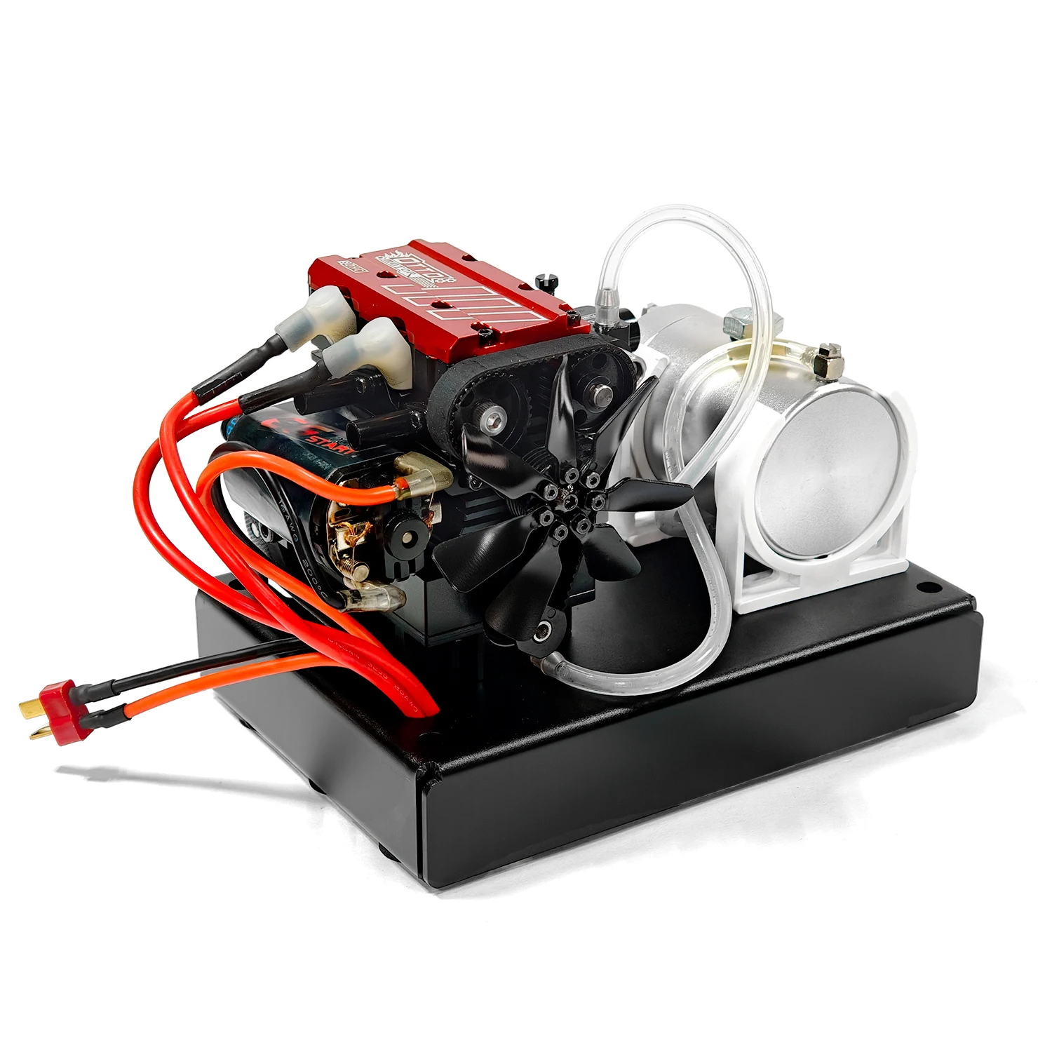 TOYAN FS-L200GC Gas Voline Engine Finished Model Air Cooled Four Stroke Engine Model with Base Electric Start Toyan Model Gift view 4