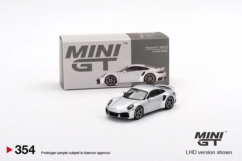 TSM MINI GT 1:64 Turbo S GT alloy sports car model 354 #