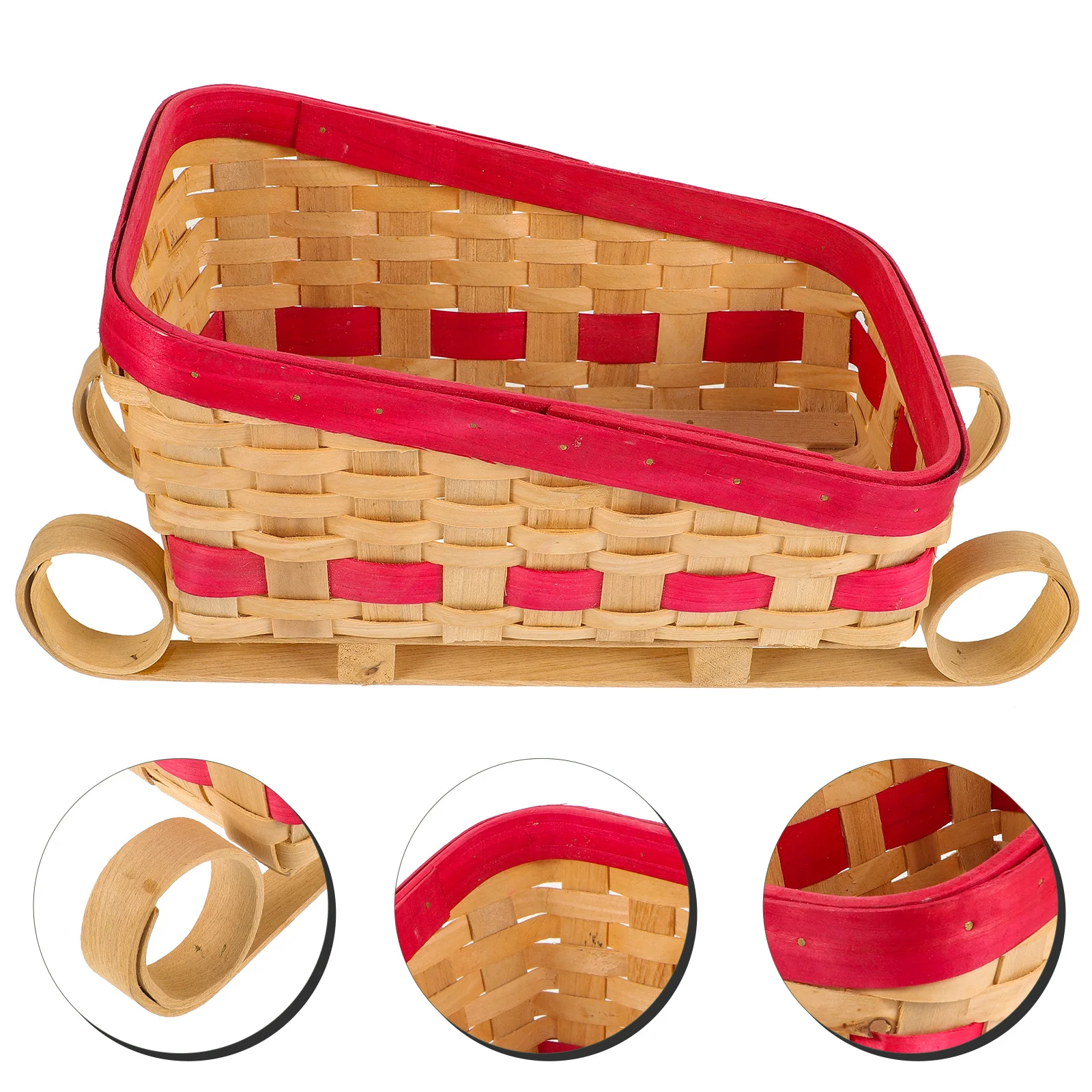 

Exquisite Sleigh Adornment Christmas Home Decor Xmas Tabletop Decoration for Party Family Gift Festive Holiday Atmosphere