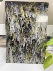 marble effect acrylic sheet in 20*30cm size cast Acrylic Sheet at 3mm Thick Suitable For Decorations Handicrafts Jewelry pieces