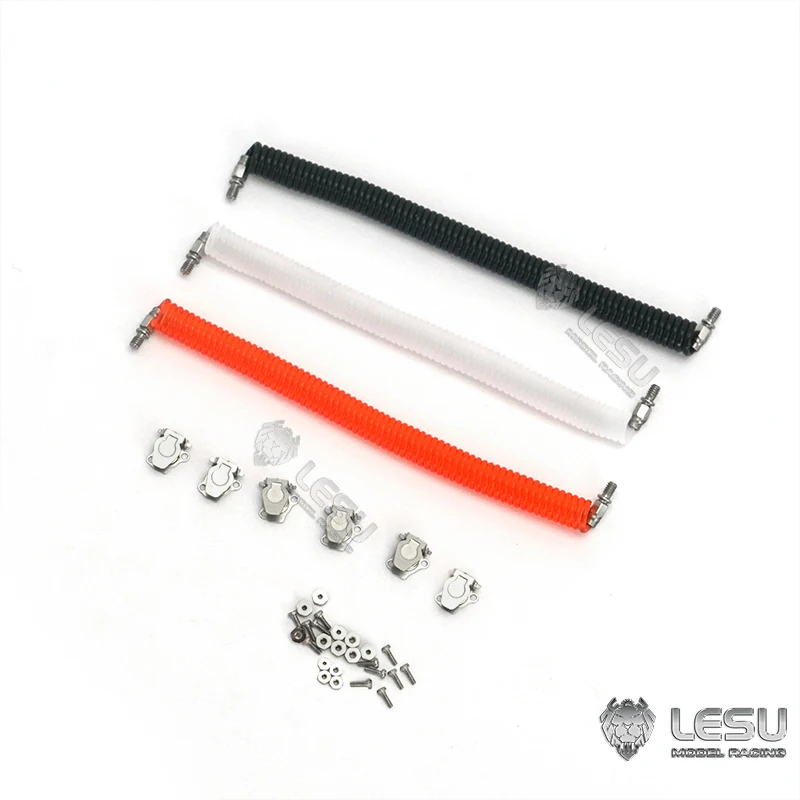 LESU 1/14 Tamiya Truck Oil Pipeline Wire Rack Equipment Rack Decoration Accessories Model