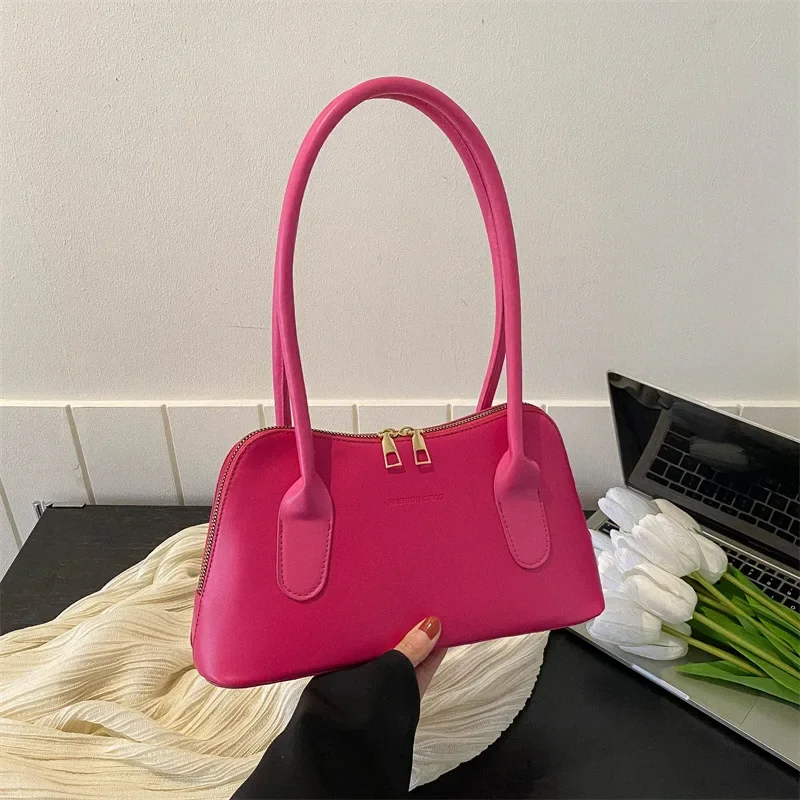 Bolso de hombro de marca de lujo para mujer, bolso de hombro femenino Simple, bolso de viaje informal, tendencia de moda, nueva tendencia