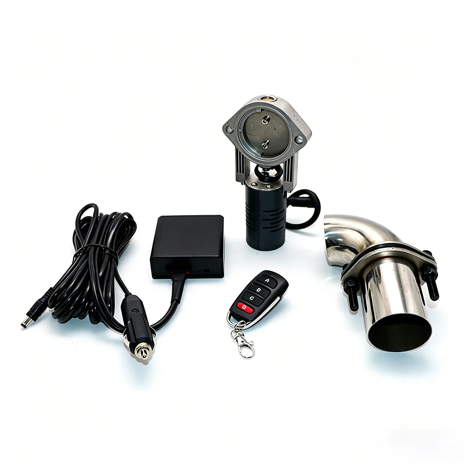 Car Modified Exhaust Electronic Controller Valve with Automobile Wireless Remote Control & Slightly Adjustable Exhaust Pipe Valv