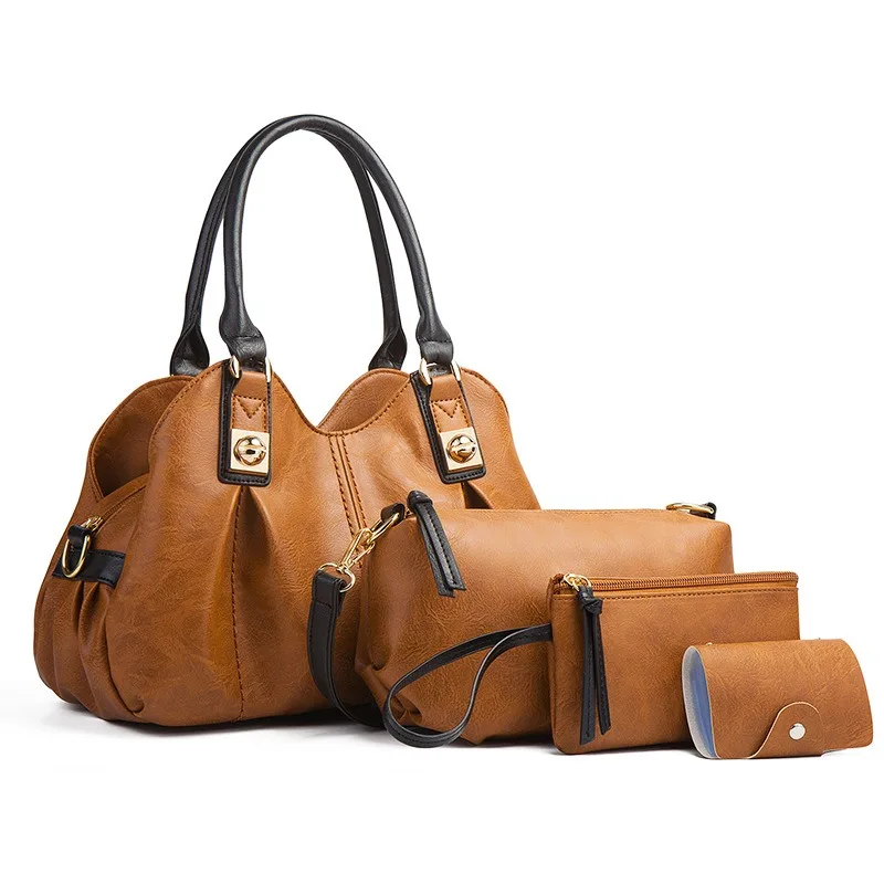 

Y2K Women Vintage Retro PU Leather Handbags Underarm Crossbody Buckle Ladies Hand Bag Purse Handbags Shoulder Armpit Tote Bags