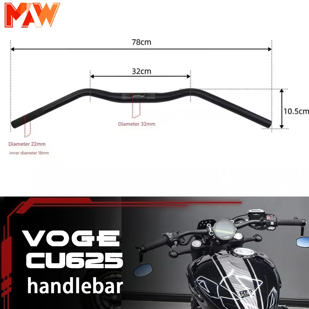 

VOGE CU625 aluminum alloy handlebar M handlebar forward handle faucet voge 625cu