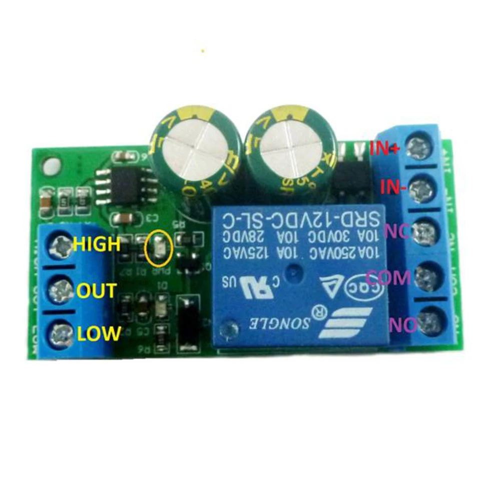 1pc 12V Water Level Automatic Controller Liquid Level Sensor Module Switch Control Relay Board For Aquarium Fish Tank Farm Water