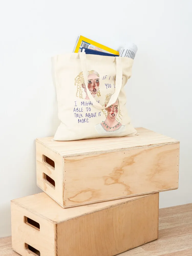 If I loved You Less Emma 2020 Tote Bag Canvas shoulder bag Canvas stote bag canvas bags tote custom