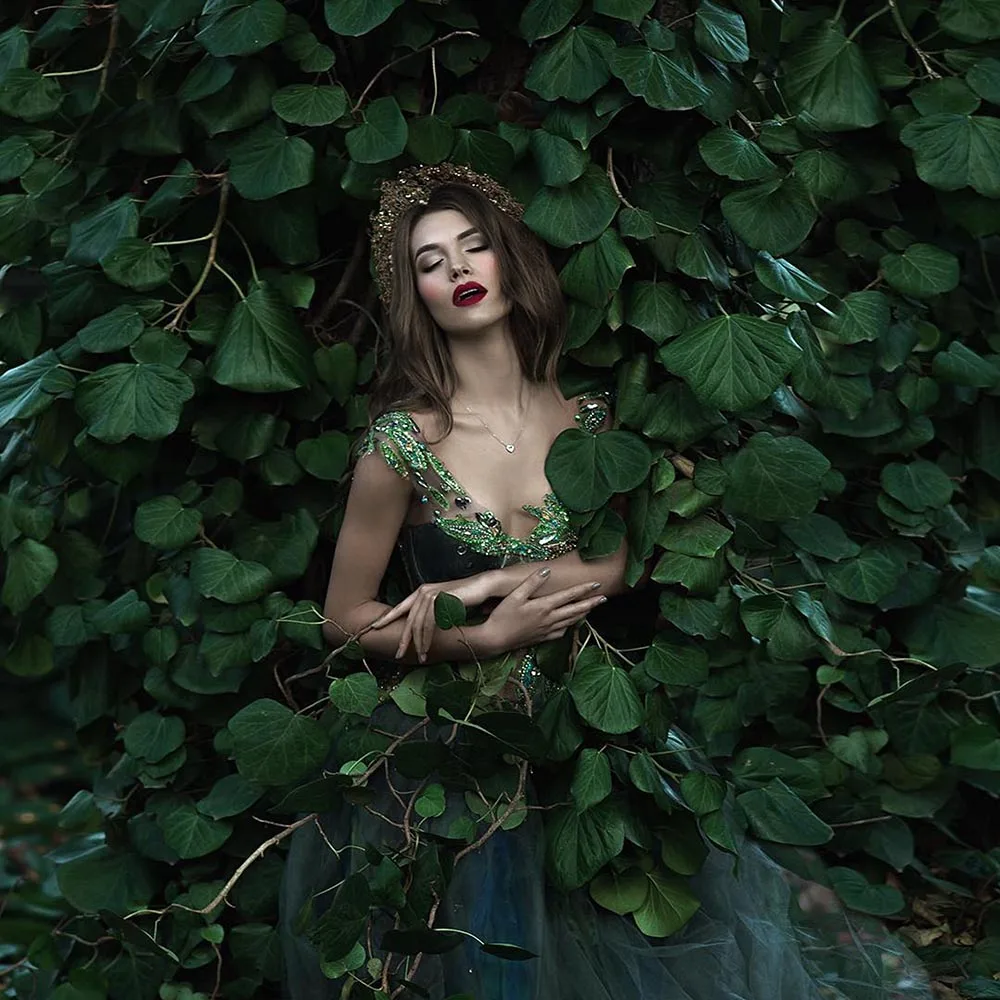 Vestido de tul con cuentas de cristales verdes, traje de noche gris, elegante, en capas, para sesión de fotos, exuberante