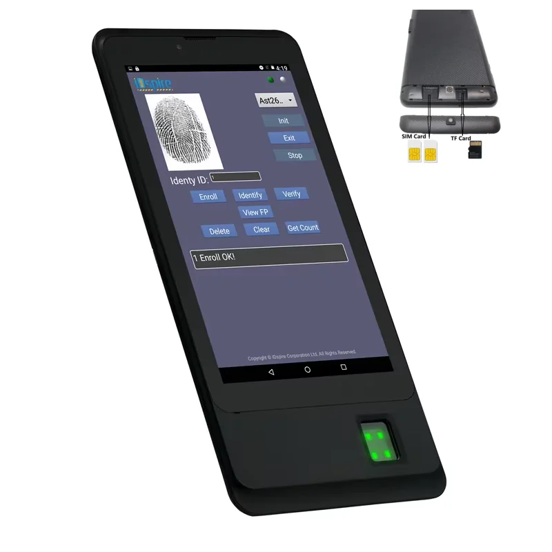 New 7" 4G Fingerpri…