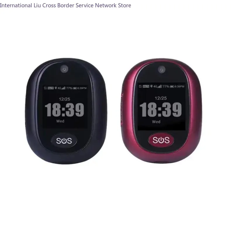 4G GPS Tracker Pendant Waterproof with Geo Fence SOS Call and Watchband