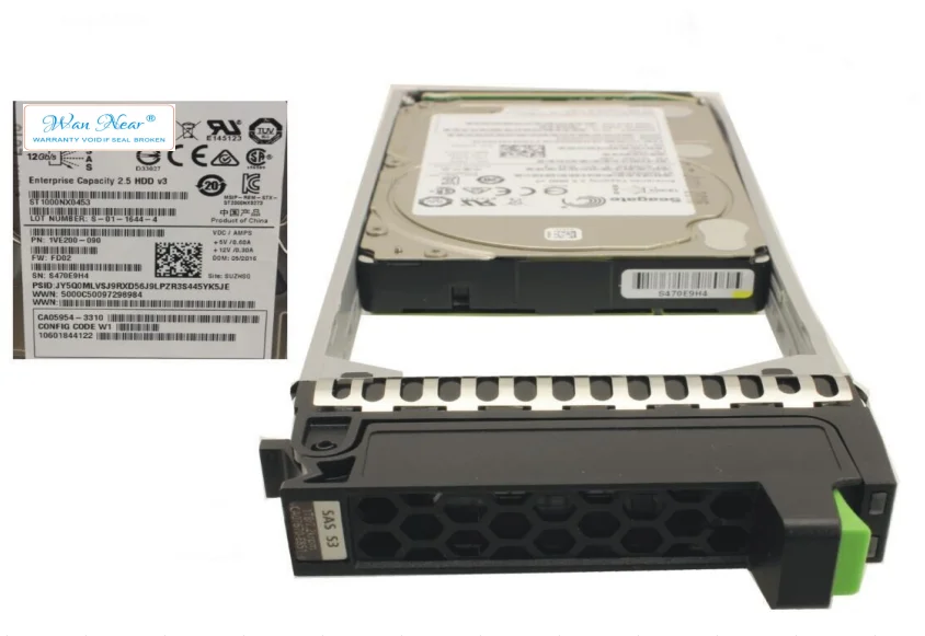 For Fujitsu Eternus DX S3 1TB SAS 12G 7.2K 2.5