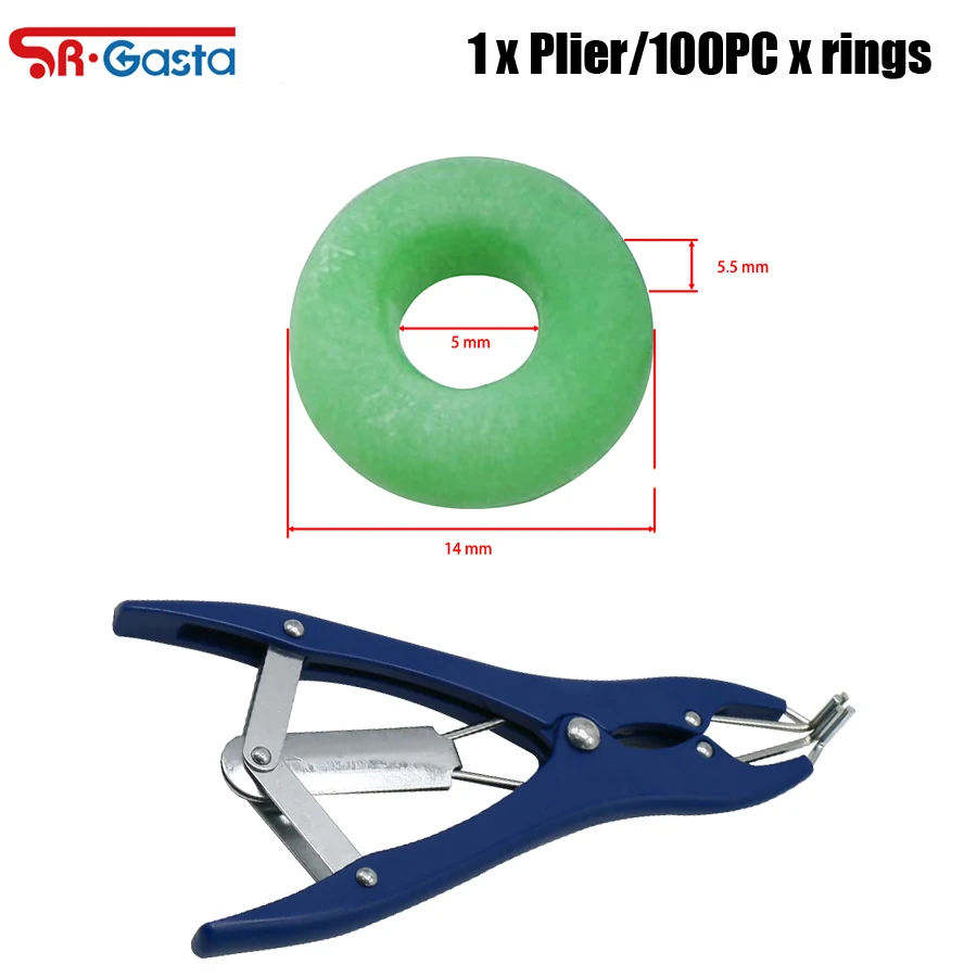 1Pc Sheep Expansion Pliers Piglet Castration Forceps Tail Docking Clamp Bloodless Livestock Farm Animal  Goat Tail Castrate Ring