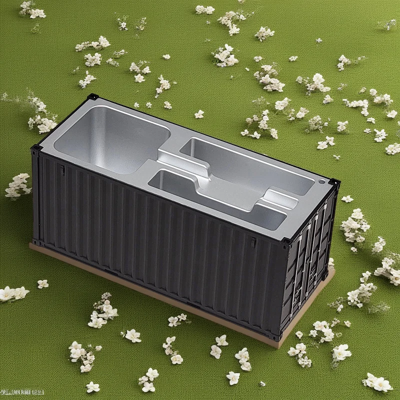 

1:30 модель контейнера, имитация контейнера, один держатель для ручек, коробка для хранения визитных карточек, модель доставки