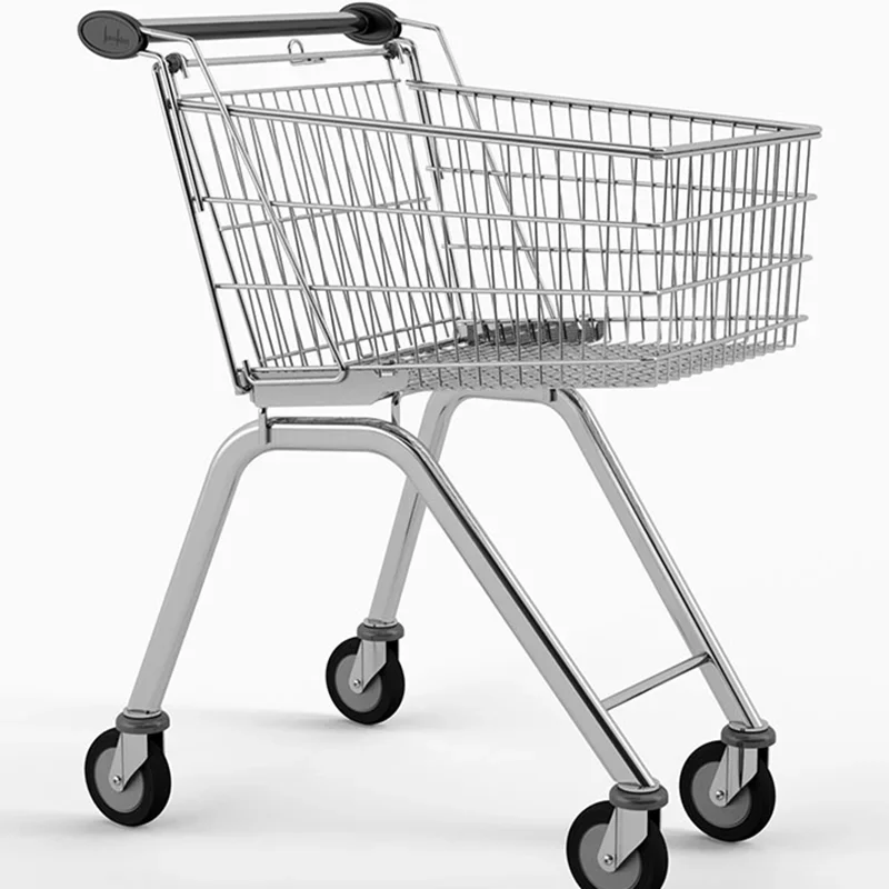 Carrito de compras de diseño de moda, camión plegable