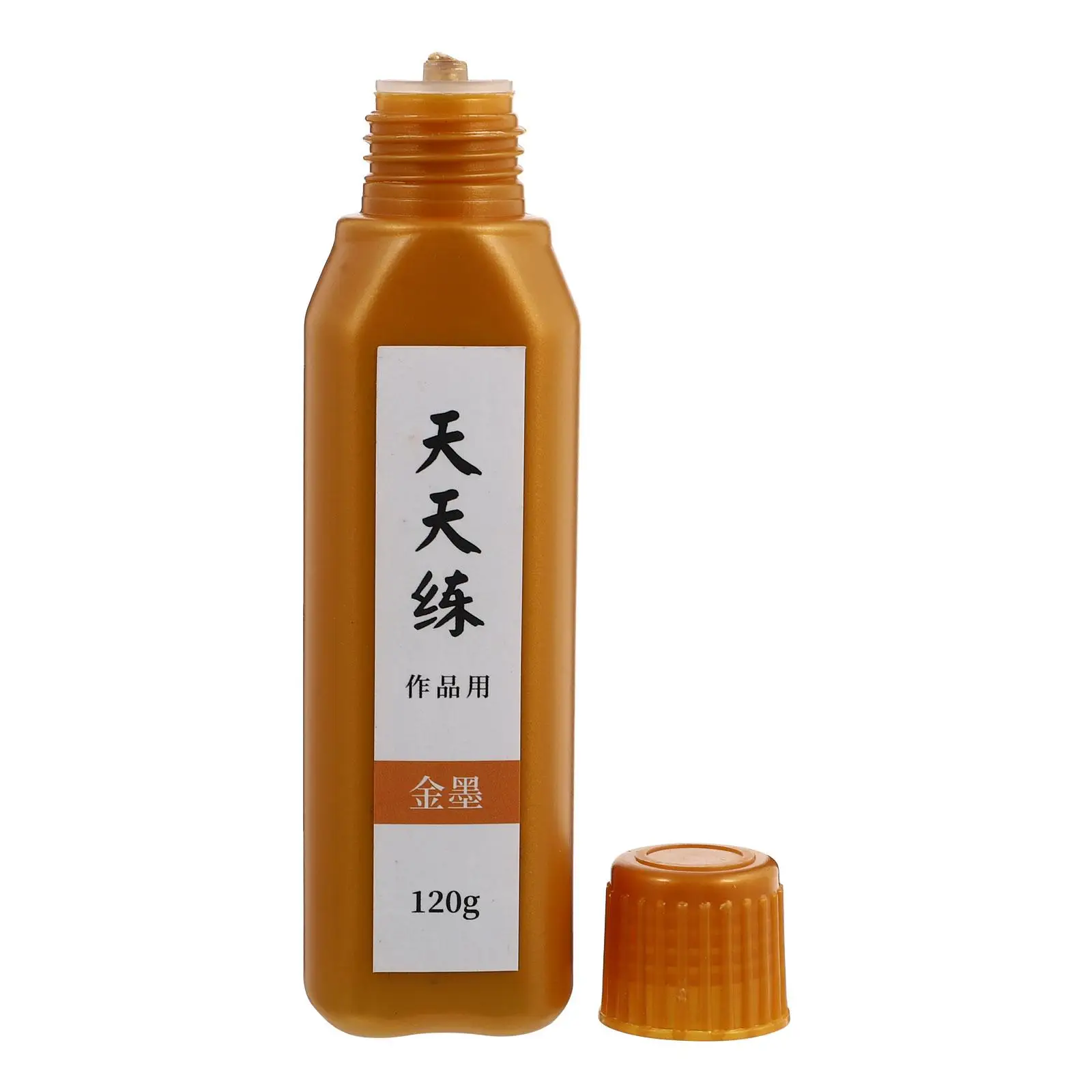 

120g Calligraphy Ink Gold Color Stable Fade Resistant Smooth Writing Greeting Cards Invitations Paper Craft Scrapbooks Painting