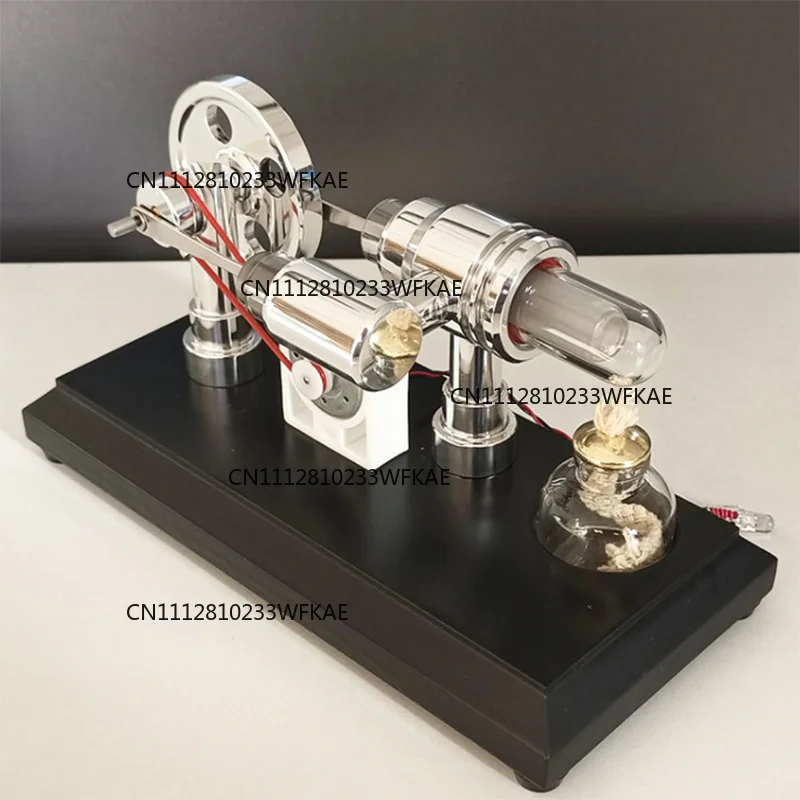 Stirling Engine Generator Model DIY Physics Experiment Power Generation Model Creative Gift Toy Engine