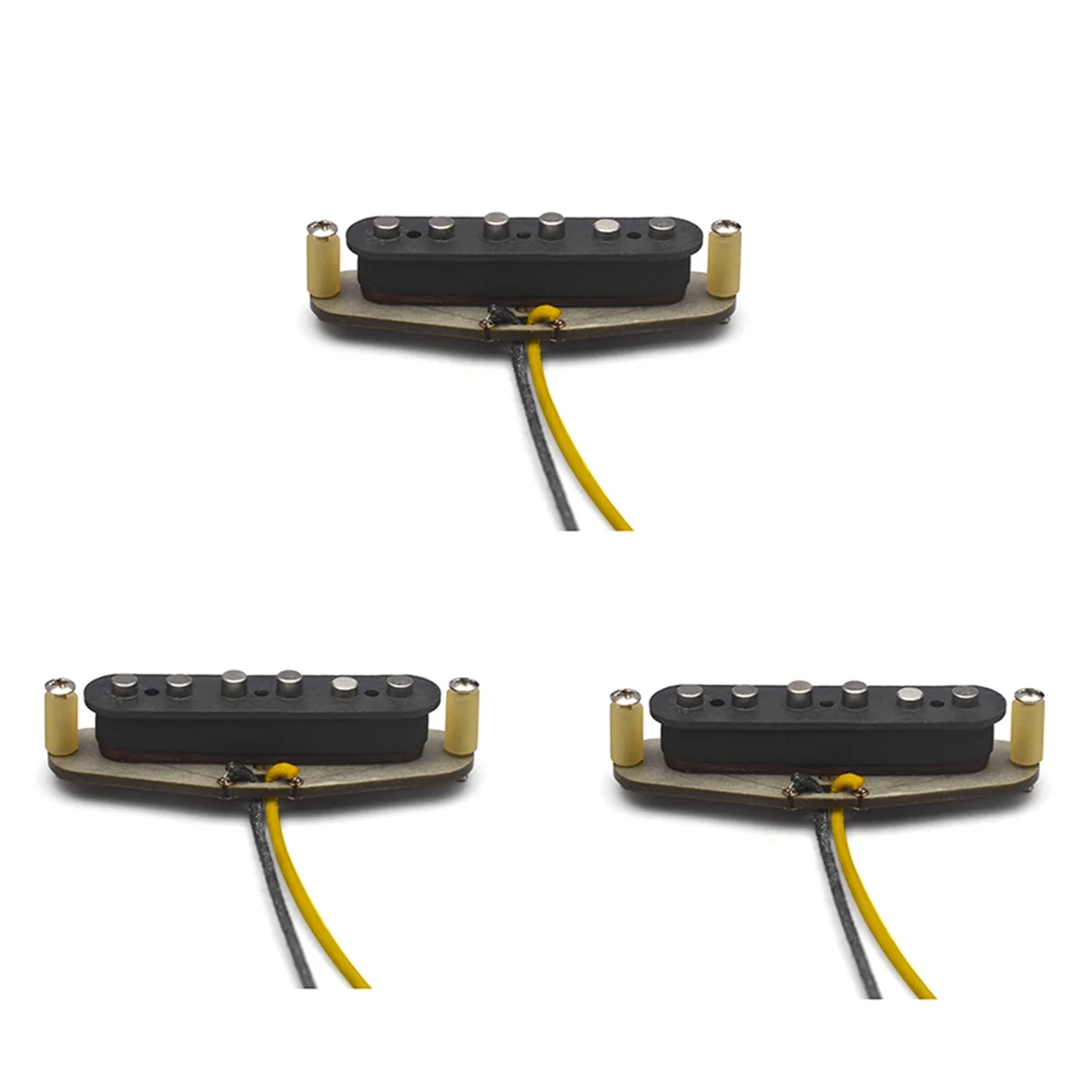 Single Coil para guitarra estilo Pickups, SSS Alnico 5, 3pcs