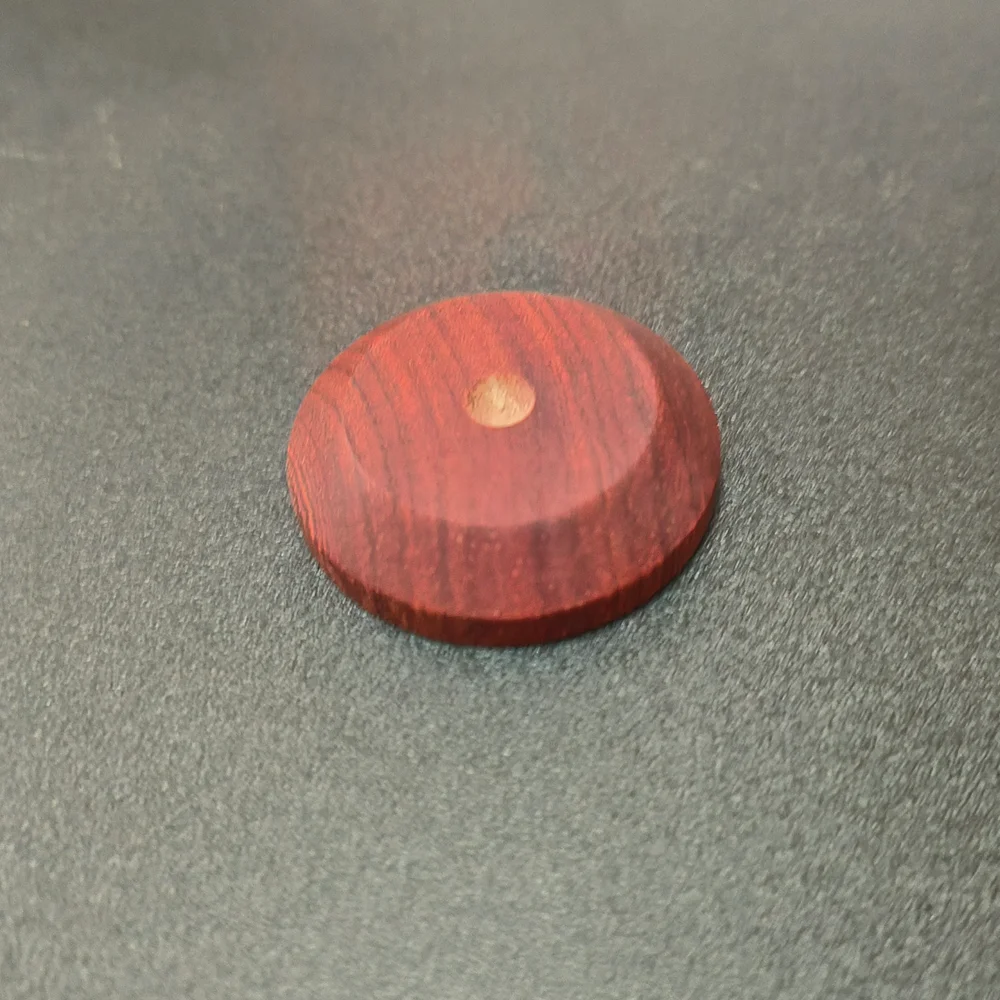 High-End 4er-Set HiFi Audio Lautsprecherständer Holz-Fußpolster Anti-Schock-Absorber Spike Isolationsfüße für Verstärker Vorverstärker DAC PC-Gehäuse – Detail 5