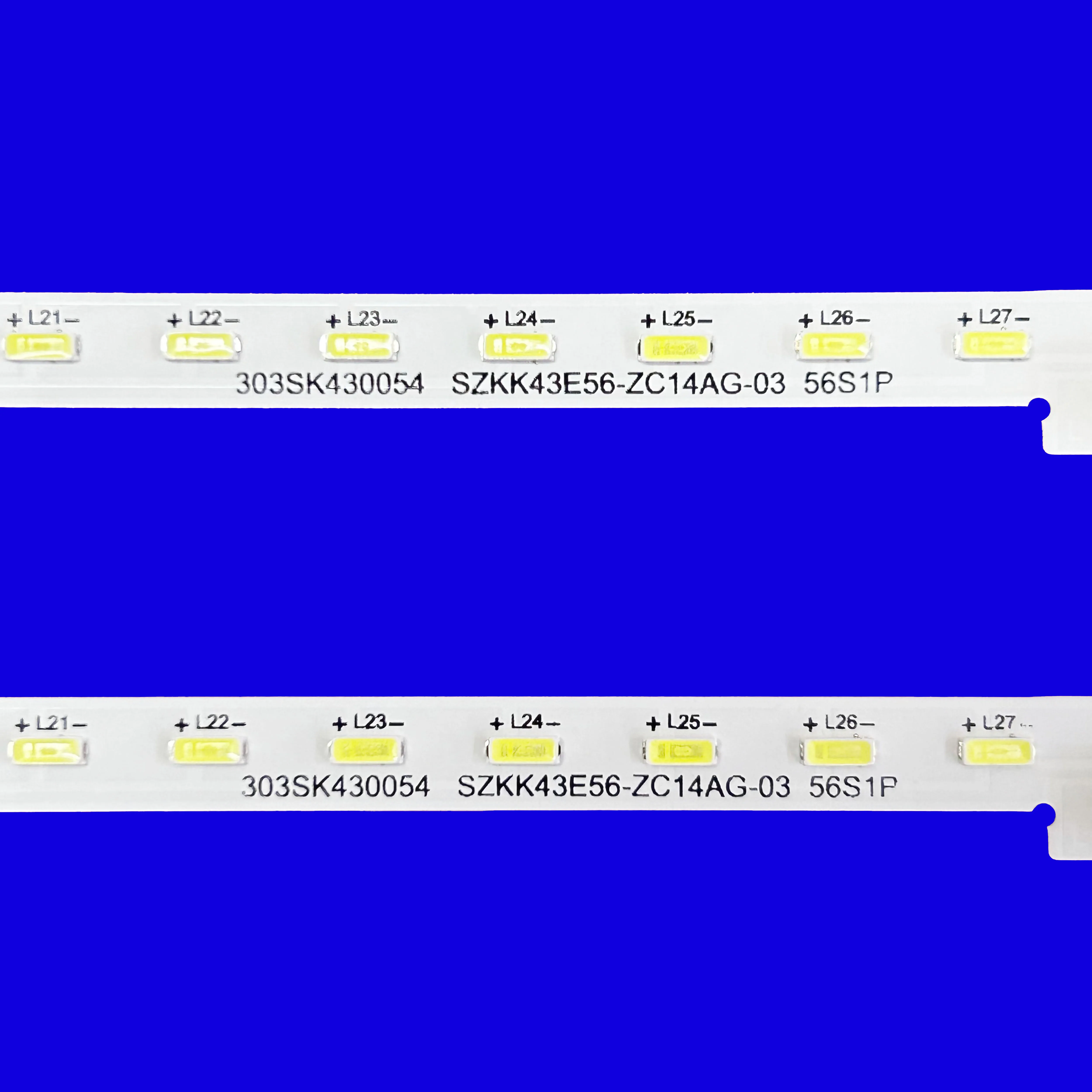 472mm Full LED strip(2) 56LED for GOOdView  M43SAH M43SAQ 303SK430054 SZKK43E56-ZC14AG-03