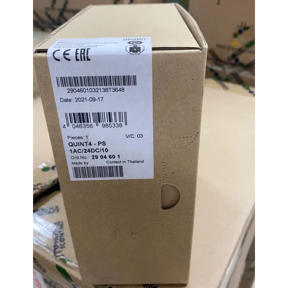 24VDC/10A Switching Power Supply 2904601 QUINT4-PS/1AC/24DC/10 QUINT POWER (Replace:2938604)