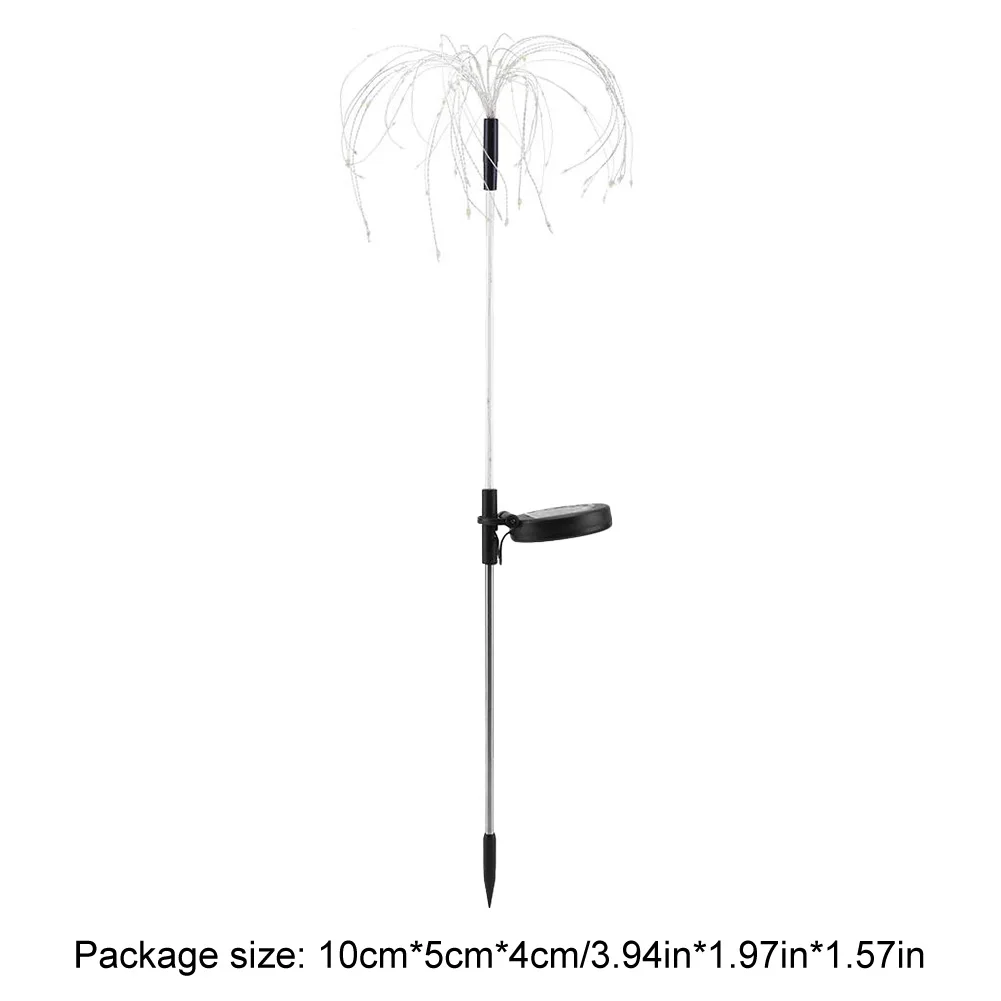Smart Sparklers Firework LED String Light Waterproof Outdoor Solar Fairy Lights for Yard Patio