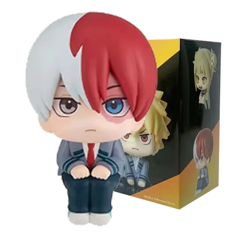 Anime MHA Himiko Toga Q Edition Action Figure Simpatica bambola da collezione Hero Toy Gift Look up Model