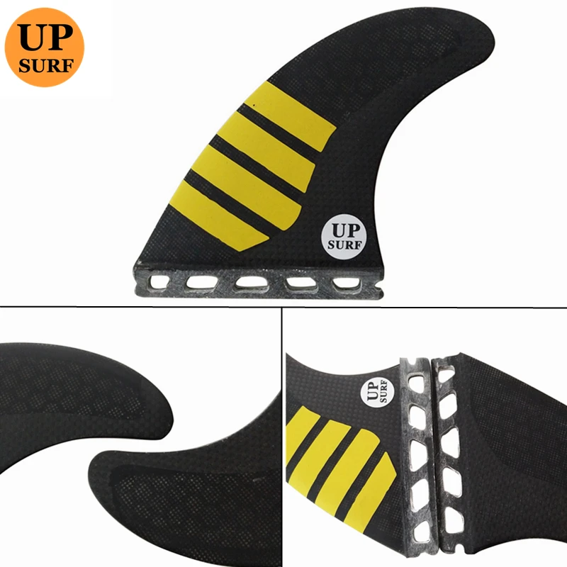 

UPSURF FUTURE Fins G5 Medium Surfboard Line Sticker Fin Tri Fin Set Surfing Accessories 4 Colors M Size Surfcasting Accessories
