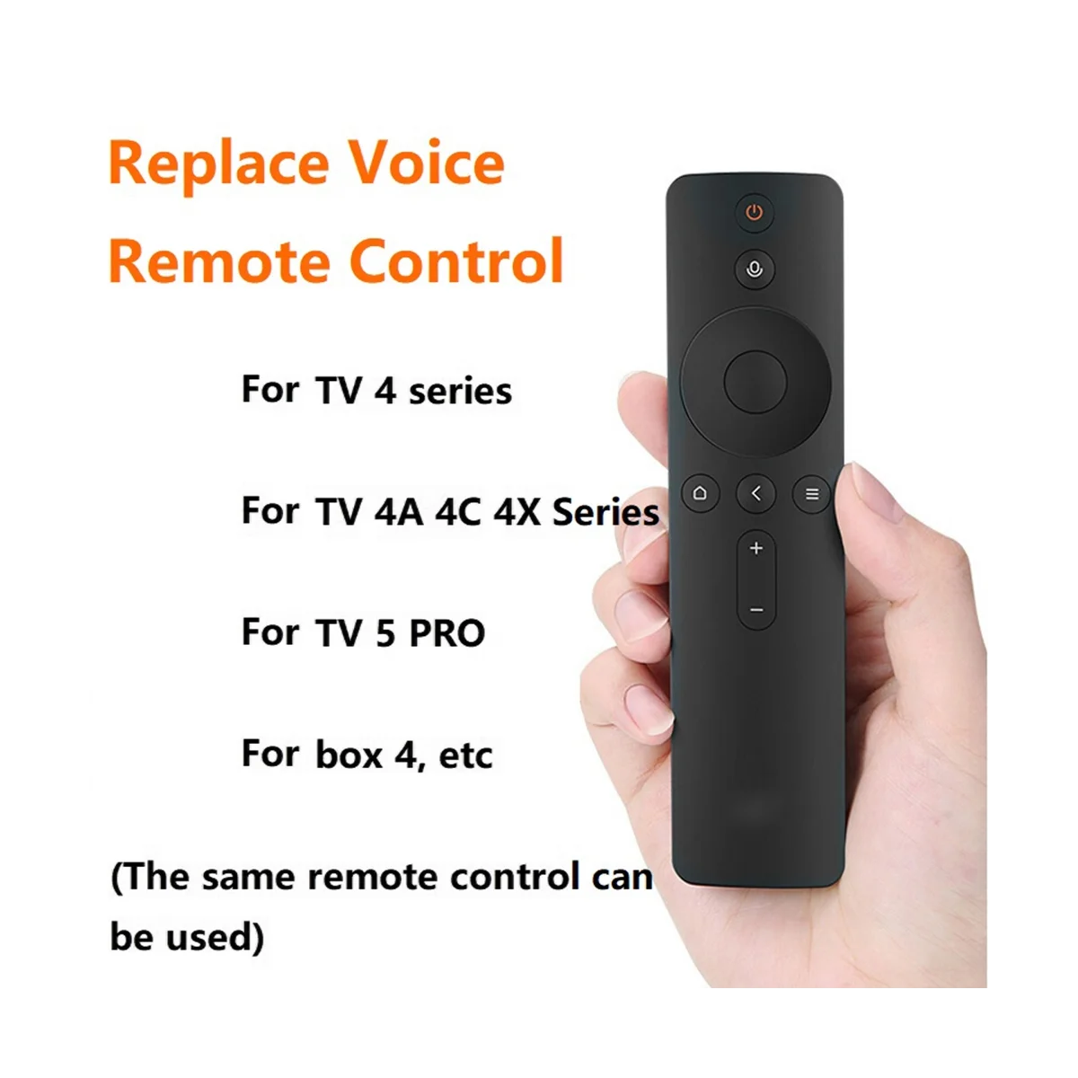 Replace Voice Remote Control for Xiaomi Mi TV 4A 4C&4S Series 43/48/49/50/55/65 Inch Controller