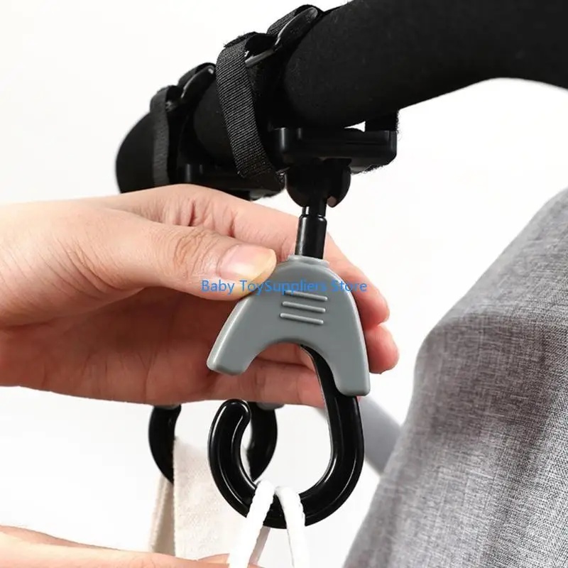 Ganchos para cochecito R1WF, ganchos para bolsas, ganchos para colgar bolsas para carrito, cochecito bebé, gancho para