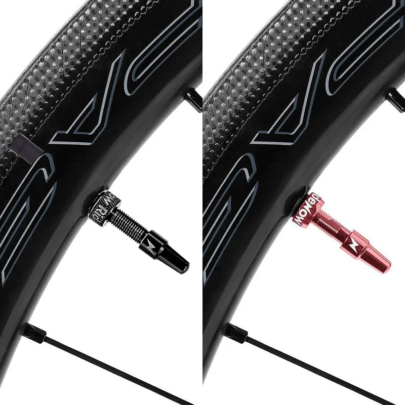 Ridenow Metallventil TPU-Schlauch mit herausnehmbarem Ventilkern für Gravel 29 Zoll 700x32-47c Fahrradschlauch MTB Rennrad-Schlauch – Detail 2