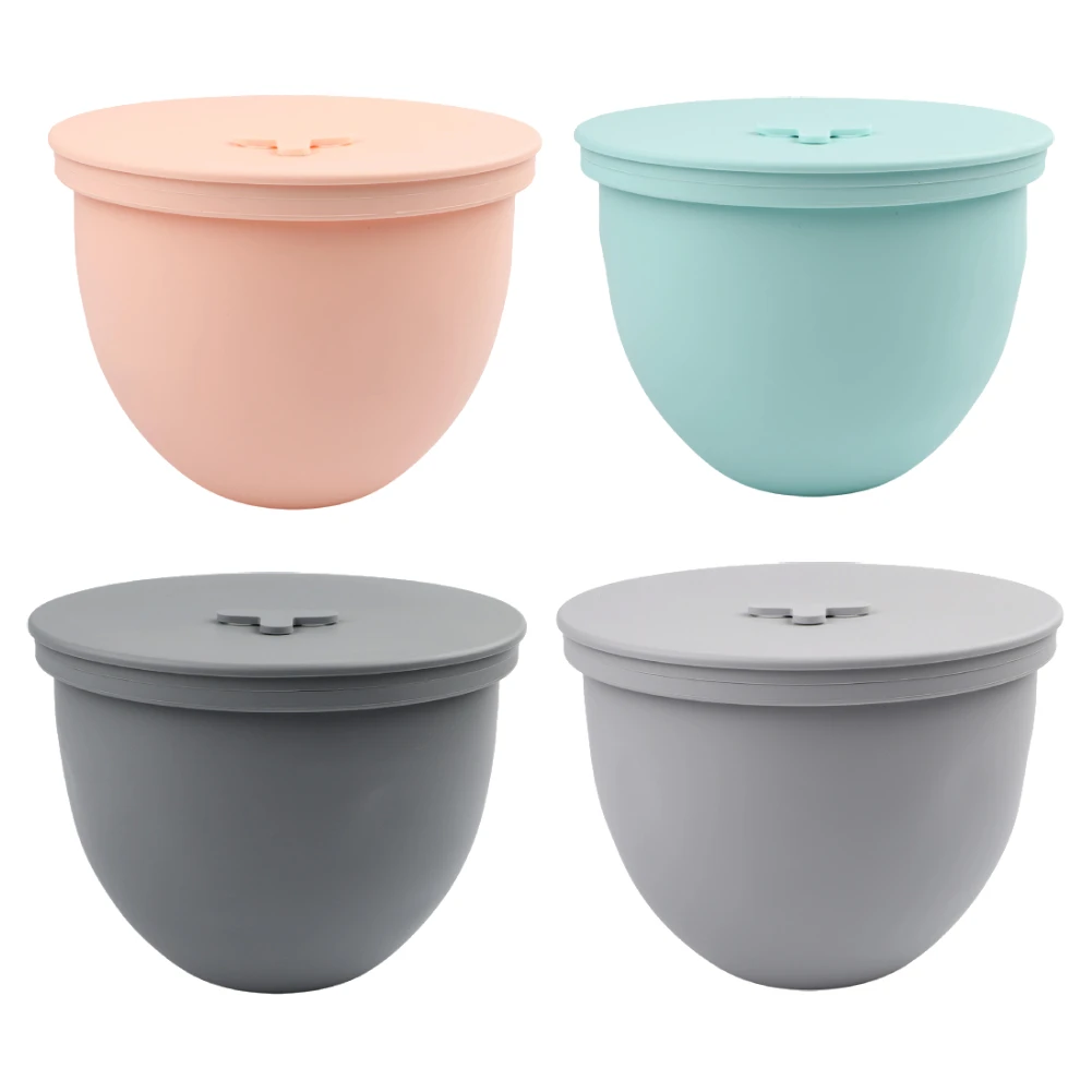 

Reusable Silicone Liners With Lid For Tilt-Head 5 Qt Stand Mixers Silicone Bowl Liners For Mixers Kitchen Baking Accessories