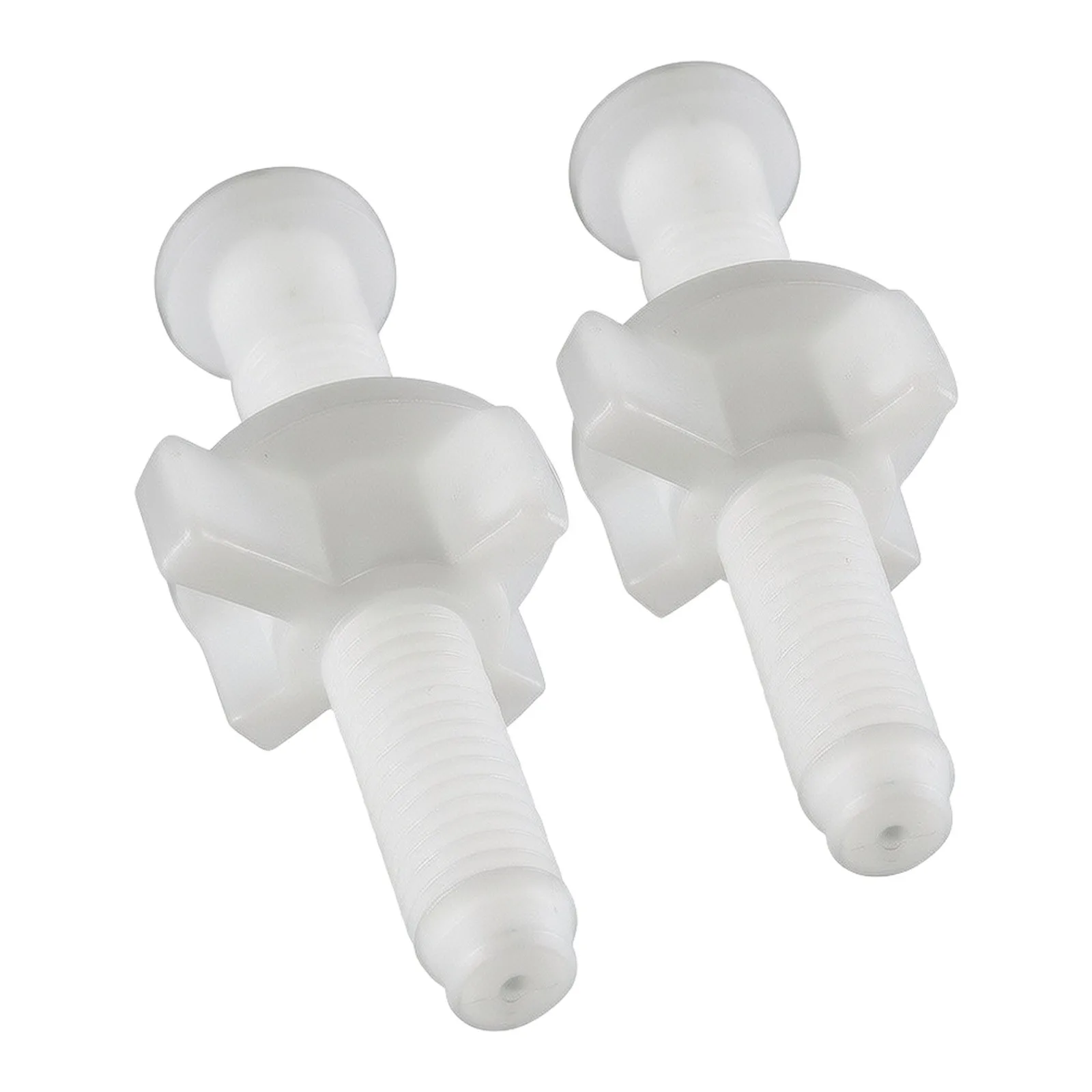 Toilet Bolt Hinge Toilet Nuts Toilet Bolt 4pcs/set Auto-lock Resistance Plastic Rust Prevention For Toilet Toilet