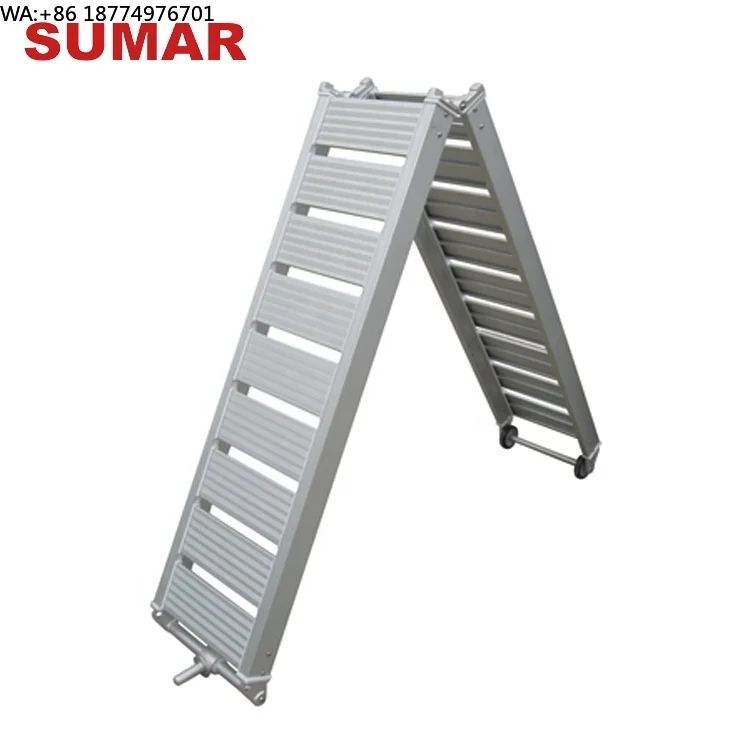 

Надежные складные лестницы-подиумы для лодок из алюминия с противоскользящим покрытием