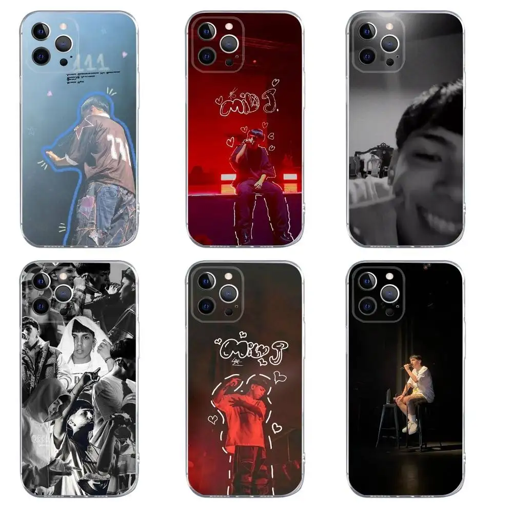 

Singer M-Milo j Phone Case For iPhone 16,15,14,13,12,11,Pro,Max,Xs,Xr,X,7,8,Plus,Mini Silicone Clear Cover