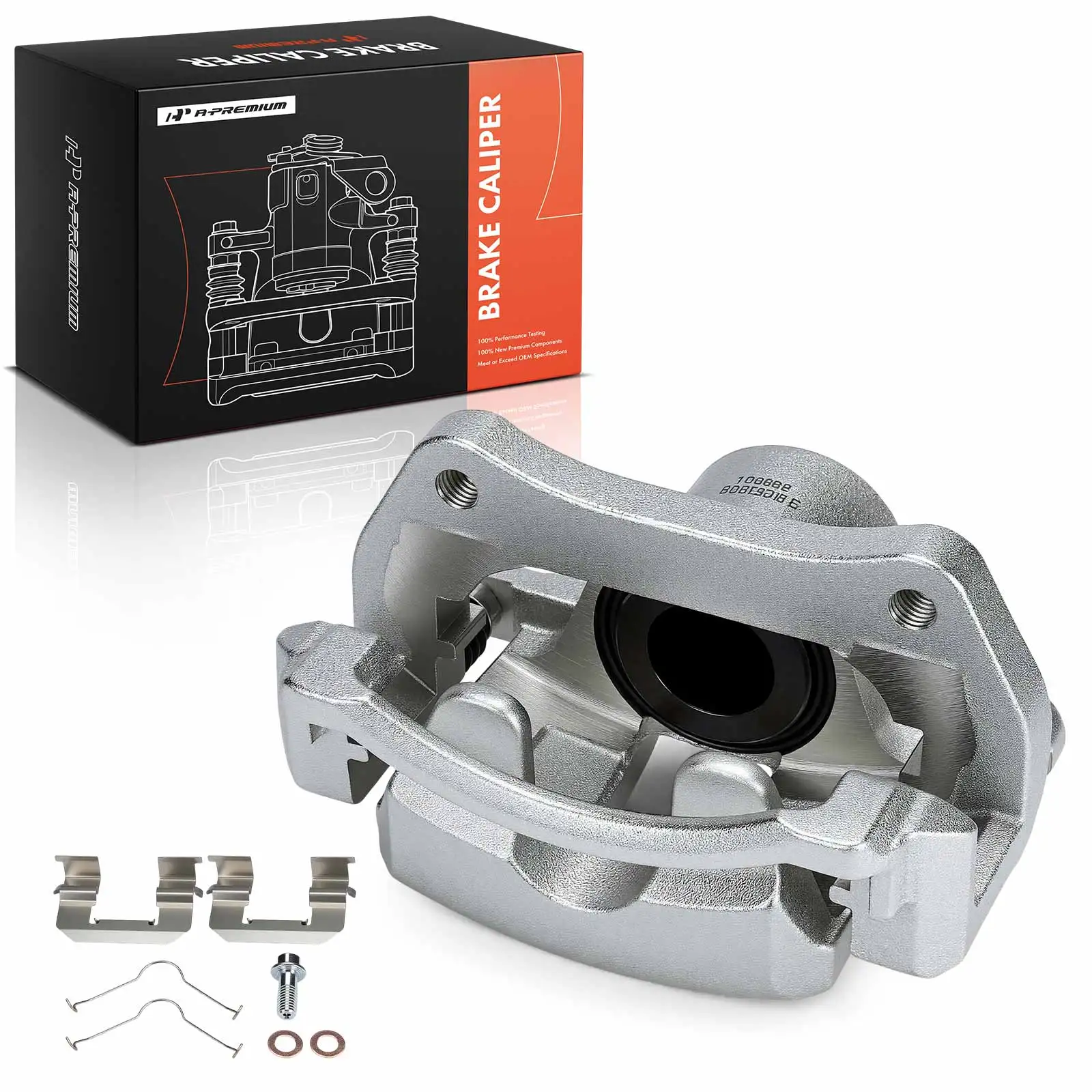 A-Premium Front Left Brake Caliper with Bracket for Cadillac CT4 2020-2025