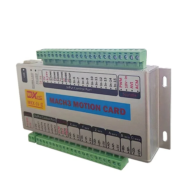 mach3 3 axis 6 axis 4 axis usb numerical control motion controller card numerical control board MK3-IV