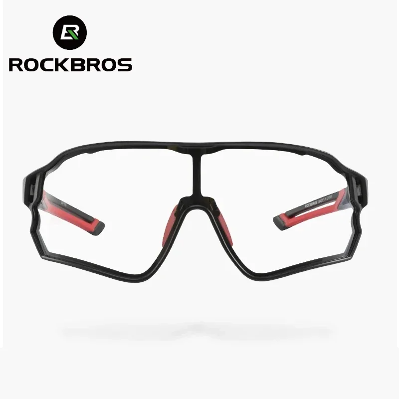 

ROCKBROS UV400 Bicycle Photochromic Sunglasses Outdoor Sport Bike Eyewear MTB Racing Lightweight Flexible Goggles