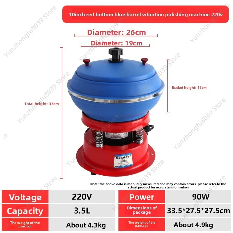 NEW Diy Jewelry Vibrating Polishing Tumbler Jewelry Polishing Machine
