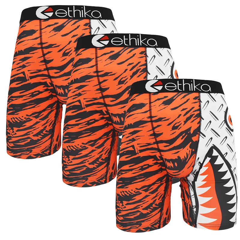 

3pcs ETHIKA sexy tоy mens Men's panties Boxers man underwear men choice underwear for hot man Unisex panties