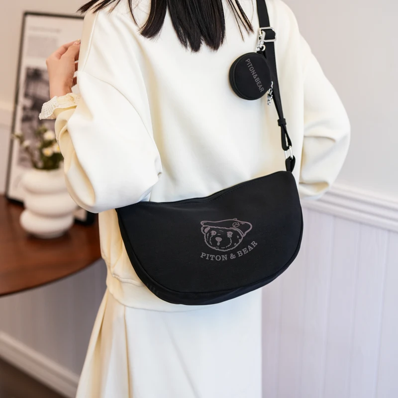 cute Little Bear in a hat design women\'s bag,fashion women shoulder bag with Coin wallet,crossbody bag for female messenger bag