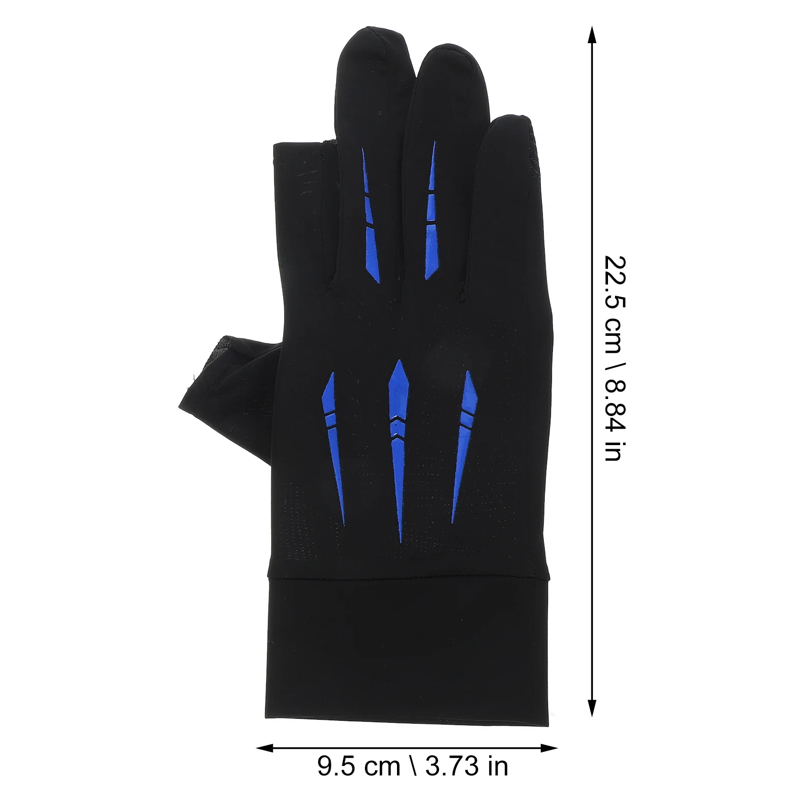 

1Pair Uv Protection Gloves Shockproof Anti Slip Outdoor Sports Accessory Wear Resistant Comfortable Riding Fitness