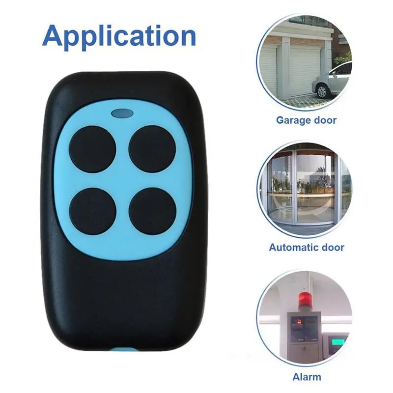 Universal 286MHz-868MHz Wireless Copy Remote Control 4-key Copy Remote Control Clone Garage Door Remote Control Replicator Key