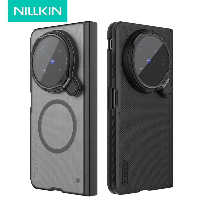 NILLKIN Case For VIVO X Fold 6 Durable Hard PC + Soft TPU Camera Protection Anti-slip Anti-drop Magnetic Phone Cover