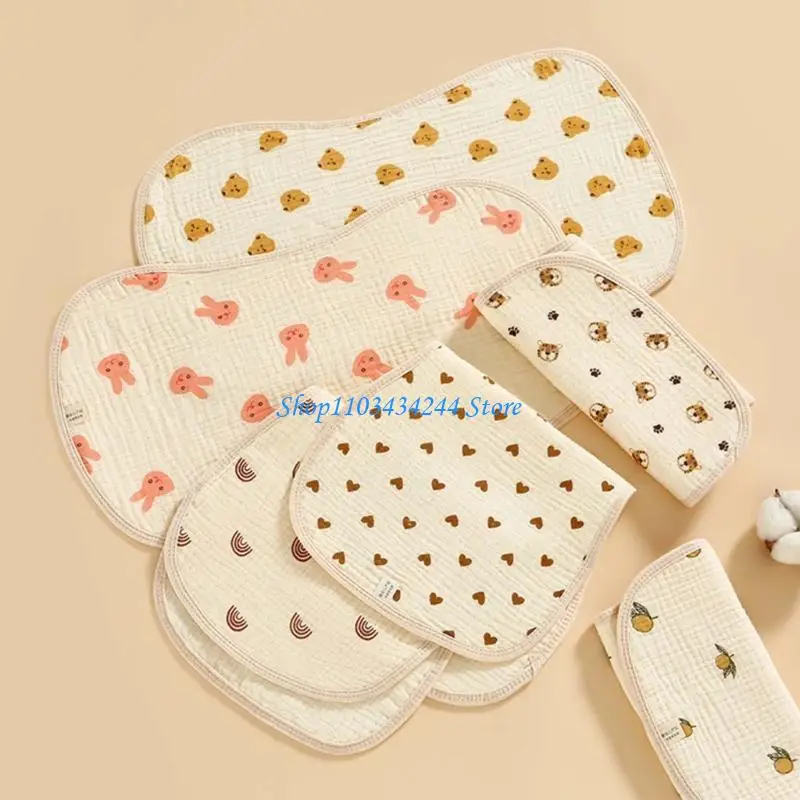 Newborn Towel Ultra-Absorbent Burping Cloth Baby Girls Boys Washcloths Diapers