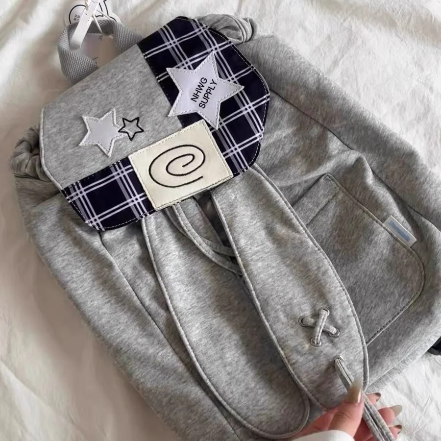 

High Capaci Double oulder Bag with Flip Cover And Dstring Large Capaci Travel Commuting Bapa Versatile Rabbit Ea...