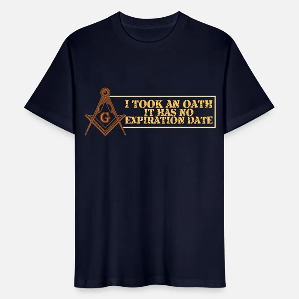 Masonic Square & Compasses Symbol Freemason Prince Hall T-Shirt 100% Cotton O-Neck Short Sleeve Summer Casual Mens T-shirt