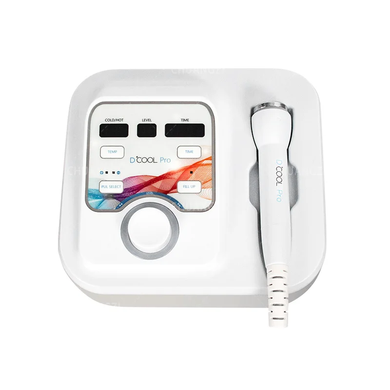 2025 New Slimming Dcool Portable Cool Hot  For Skin Tightening Anti Puffiness Facial Electroporation Machine Beauty Device