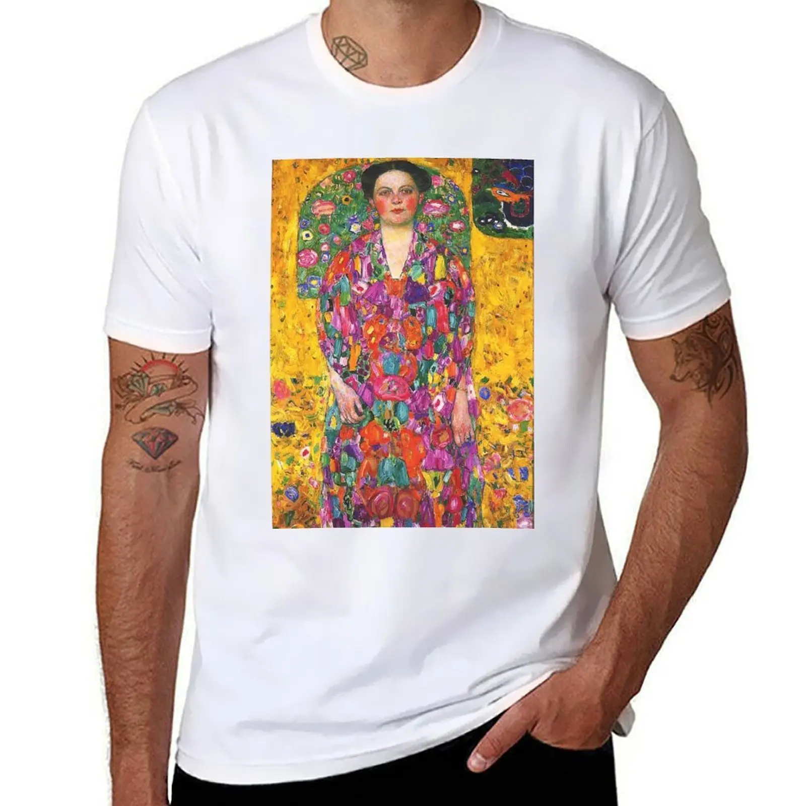 Camiseta HD con retrato de Eugenia Primavesi, de Gustav Klimt 1913 de alta definición