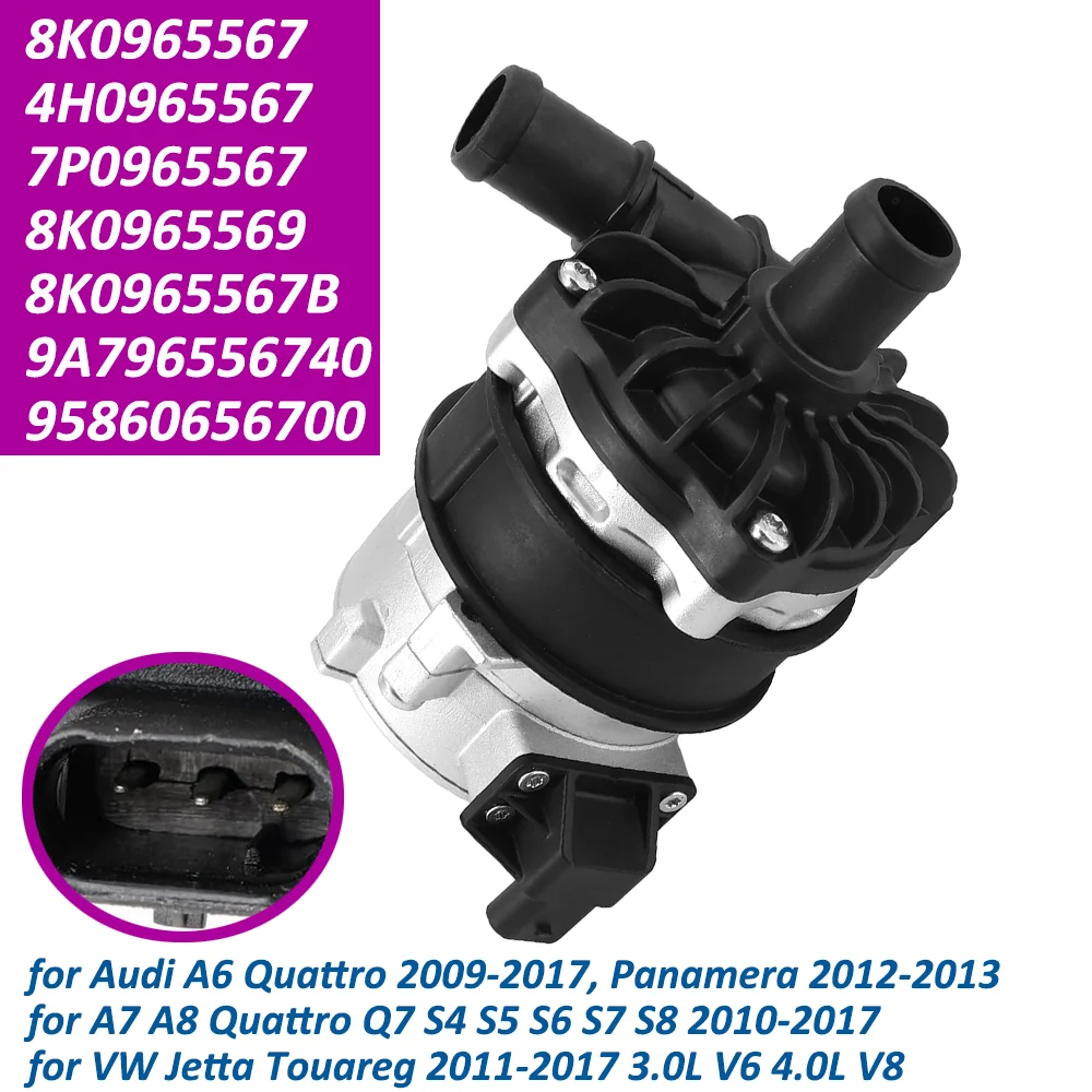 

Water Pump For Audi A4 A5 A6 A7 A8 Q5 Porsche Panamera VW OEM 8K0965567 8K0965569 4H0965567 7P0965567 95860656700 9A796556740
